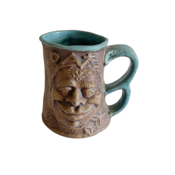 Face Mug Cross Eyed Ogre Gargoyle Collectible Decorative Mug - Picture 1 of 7